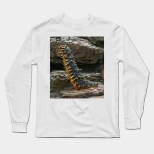 Rampant Trepang Sculpture. Vladivostok Oceanarium Long Sleeve T-Shirt